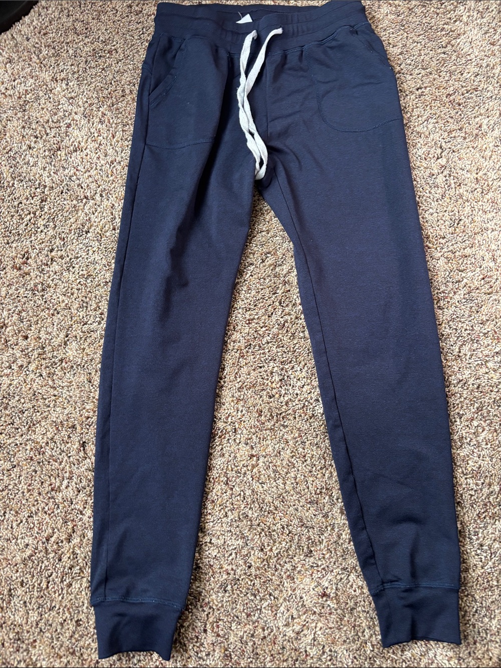 Women's Zyia Navy Drawstring Jogger Pants XS